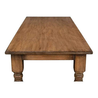 Sarreid Gabby Dining Table Brown Seats 6