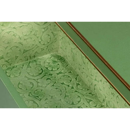 Sarreid Gabriella Embossed Shagreen Green Night Stand