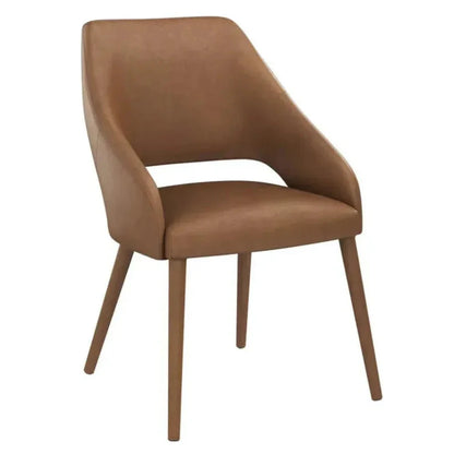 SUNPAN Galen Leather Armless Dining Chair