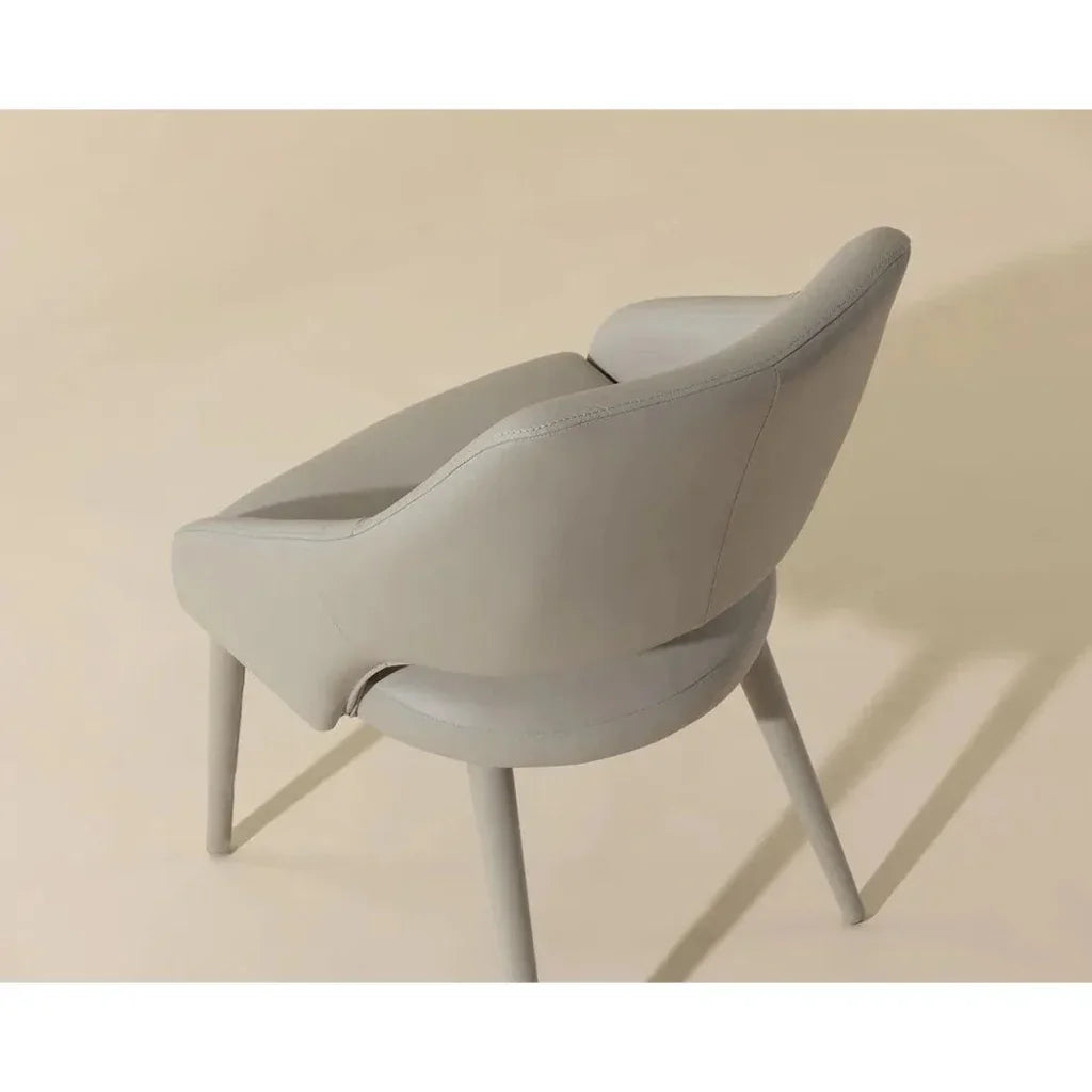 SUNPAN Galen Leather Armless Dining Chair