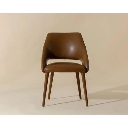 SUNPAN Galen Leather Armless Dining Chair