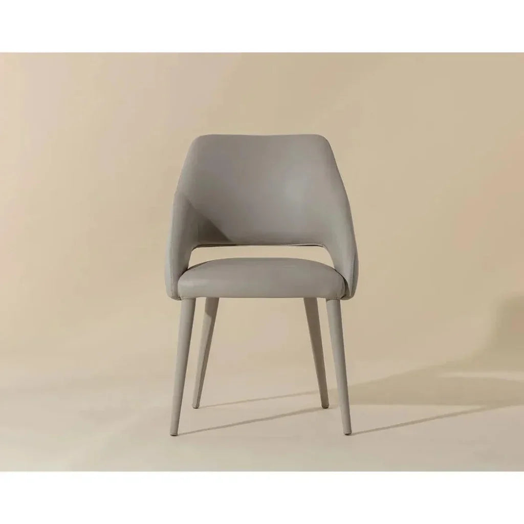 SUNPAN Galen Leather Armless Dining Chair