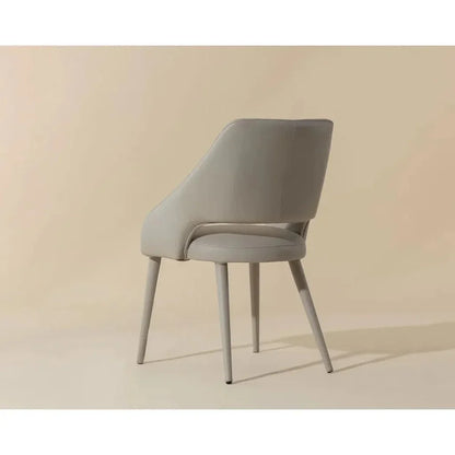 SUNPAN Galen Leather Armless Dining Chair