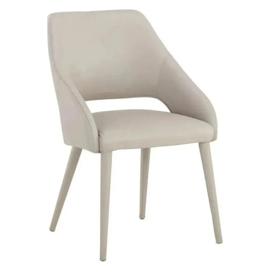 SUNPAN Galen Leather Armless Dining Chair