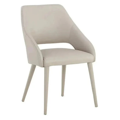 SUNPAN Galen Leather Armless Dining Chair