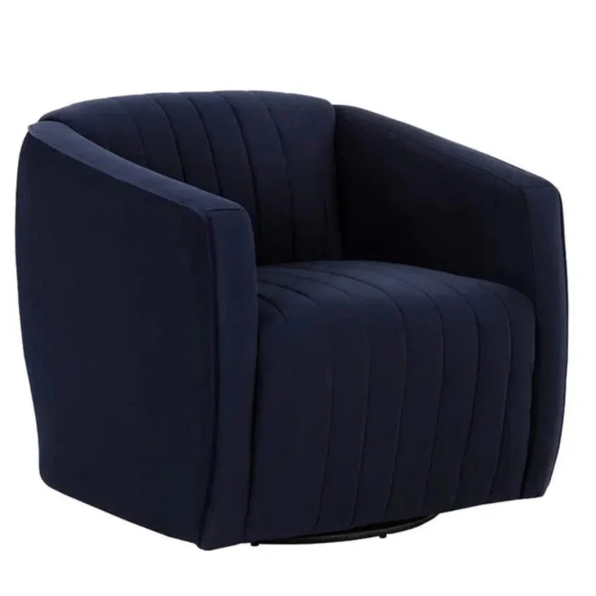 SUNPAN Garrison Fabric Swivel Lounge Chair