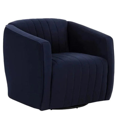 SUNPAN Garrison Fabric Swivel Lounge Chair