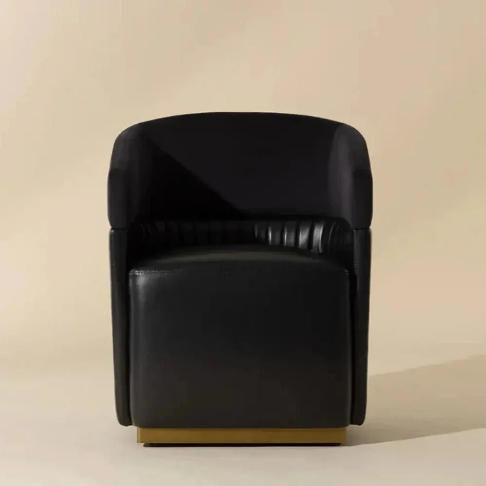 Genval Performance Fabric Wheeled Lounge Chair - LOOMLAN - SUNPAN - Dining Chairs