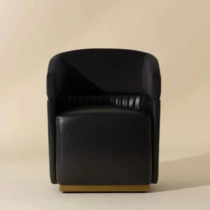 Genval Performance Fabric Wheeled Lounge Chair - LOOMLAN - SUNPAN - Dining Chairs