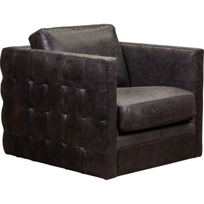 Georgia Leather Swivel Chair
