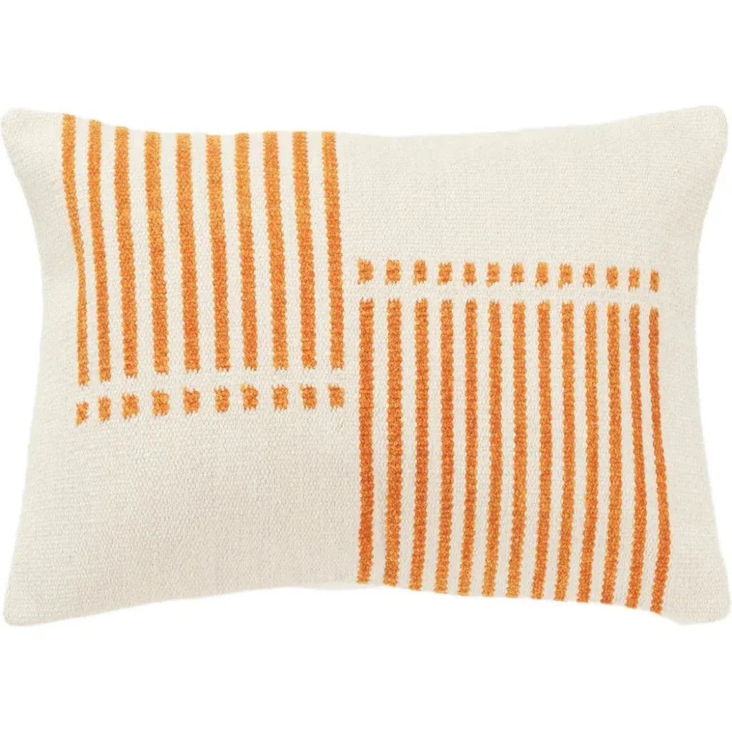 LOOMLAN Gia Striped Decorative Lumbar Pillow For Chair