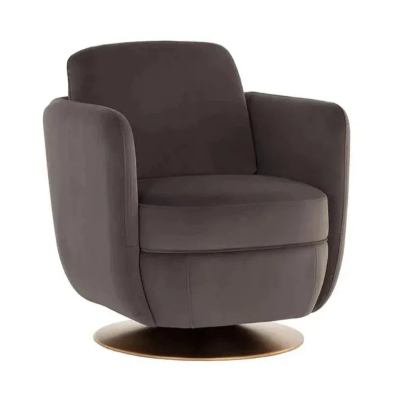 SUNPAN Gilley Fabric Swivel Lounge Chair