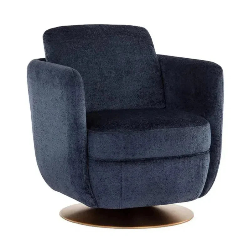 SUNPAN Gilley Fabric Swivel Lounge Chair