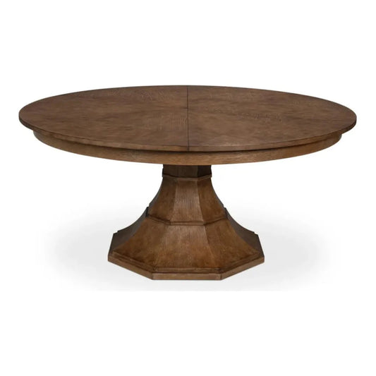 Sarreid Giselle Jupe Extendable Round Dining Table