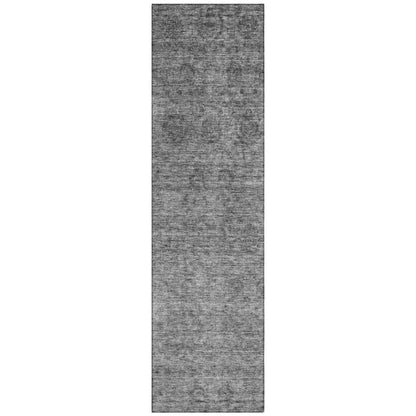 Glenra Gray Washable Indoor - Outdoor Rug - LOOMLAN - LOOMLAN Rugs - Outdoor Rugs