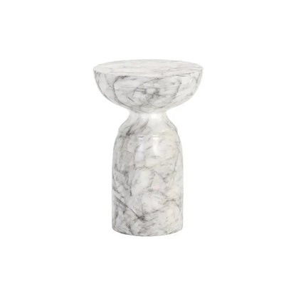 SUNPAN Goya Concrete Outdoor Round End Table