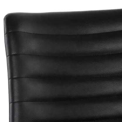 Gracen Leather Armless Dining Chair - LOOMLAN - SUNPAN - Dining Chairs