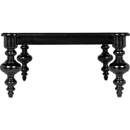 Noir Graff Rectangular Wood Coffee Table