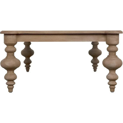 Noir Graff Rectangular Wood Coffee Table