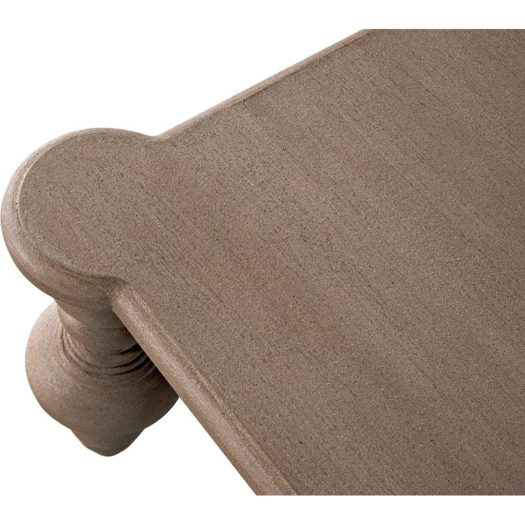 Noir Graff Rectangular Wood Coffee Table