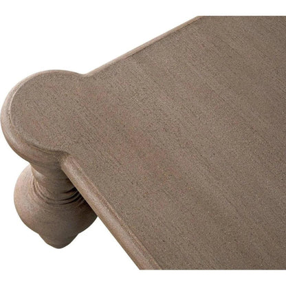 Noir Graff Rectangular Wood Coffee Table