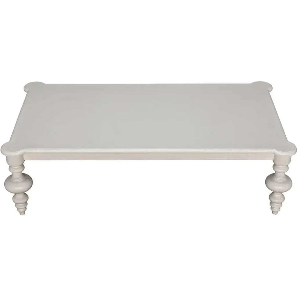 Noir Graff Rectangular Wood Coffee Table