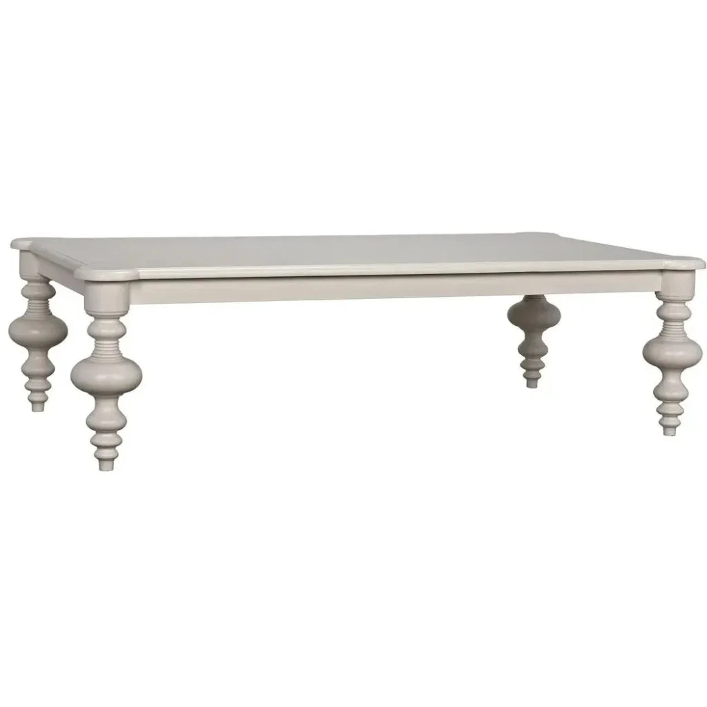 Noir Graff Rectangular Wood Coffee Table