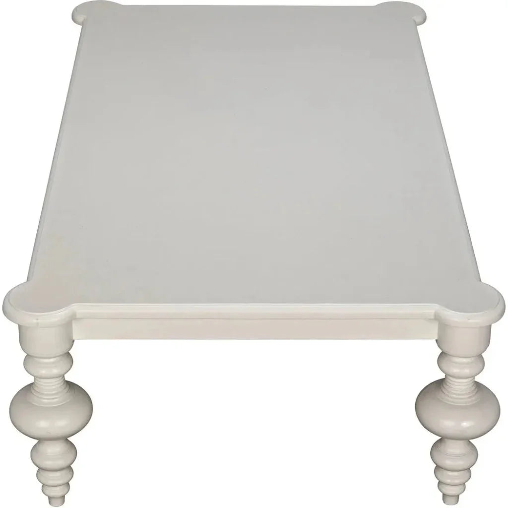 Noir Graff Rectangular Wood Coffee Table