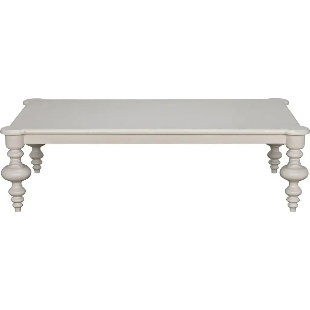 Noir Graff Rectangular Wood Coffee Table