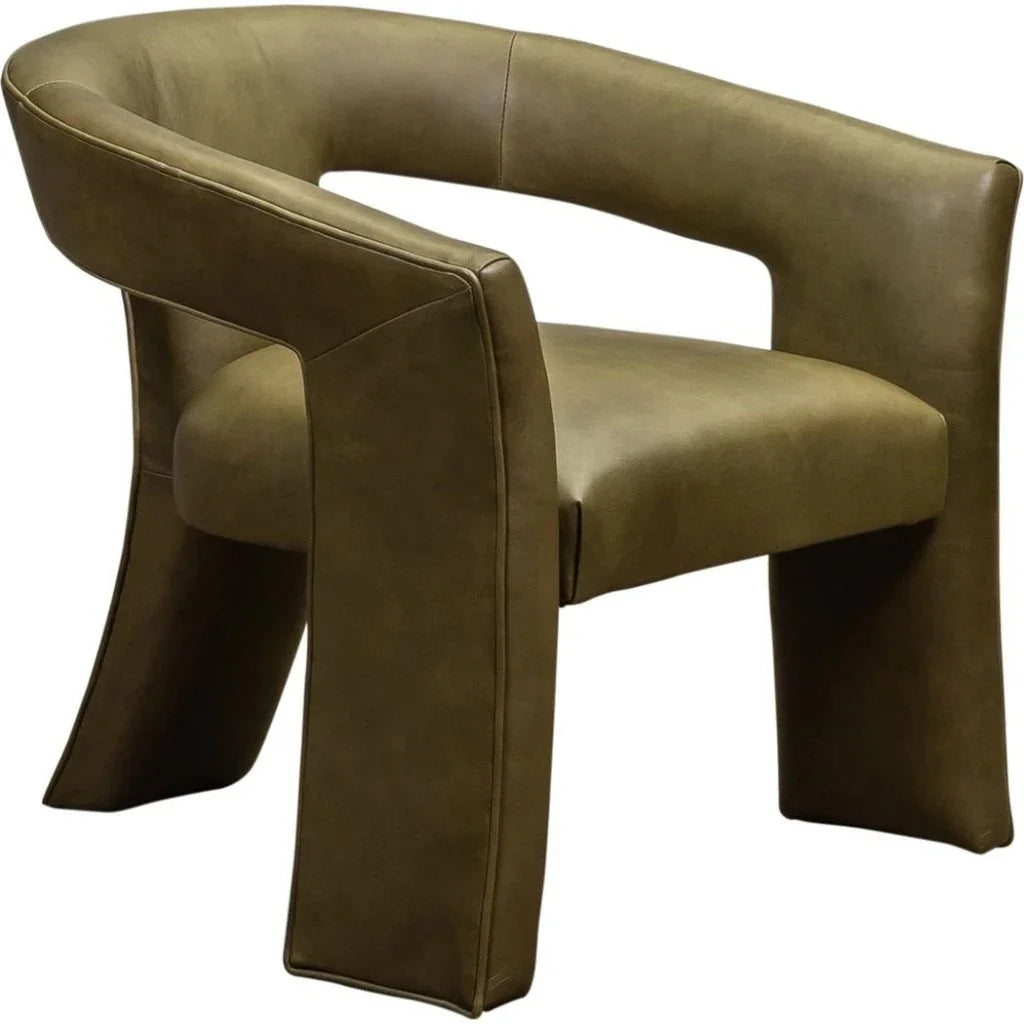 Gramercy Modern Design Leather Chair