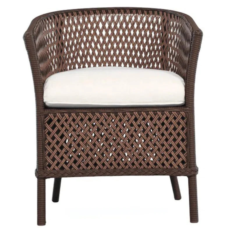 Grand Traverse Barrel Outdoor Dining Chair Sunbrella - LOOMLAN - Lloyd Flanders - Outdoor Dining Chairs