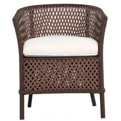 Grand Traverse Barrel Outdoor Dining Chair Sunbrella - LOOMLAN - Lloyd Flanders - Outdoor Dining Chairs