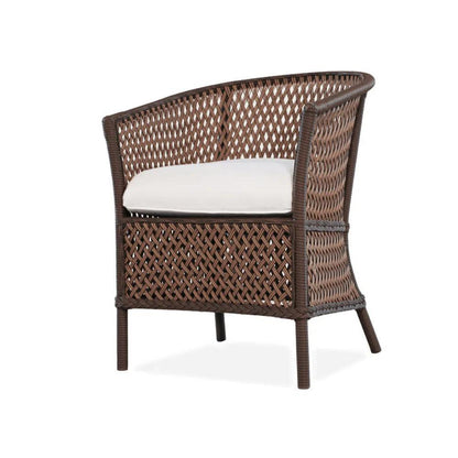 Grand Traverse Barrel Outdoor Dining Chair Sunbrella - LOOMLAN - Lloyd Flanders - Outdoor Dining Chairs