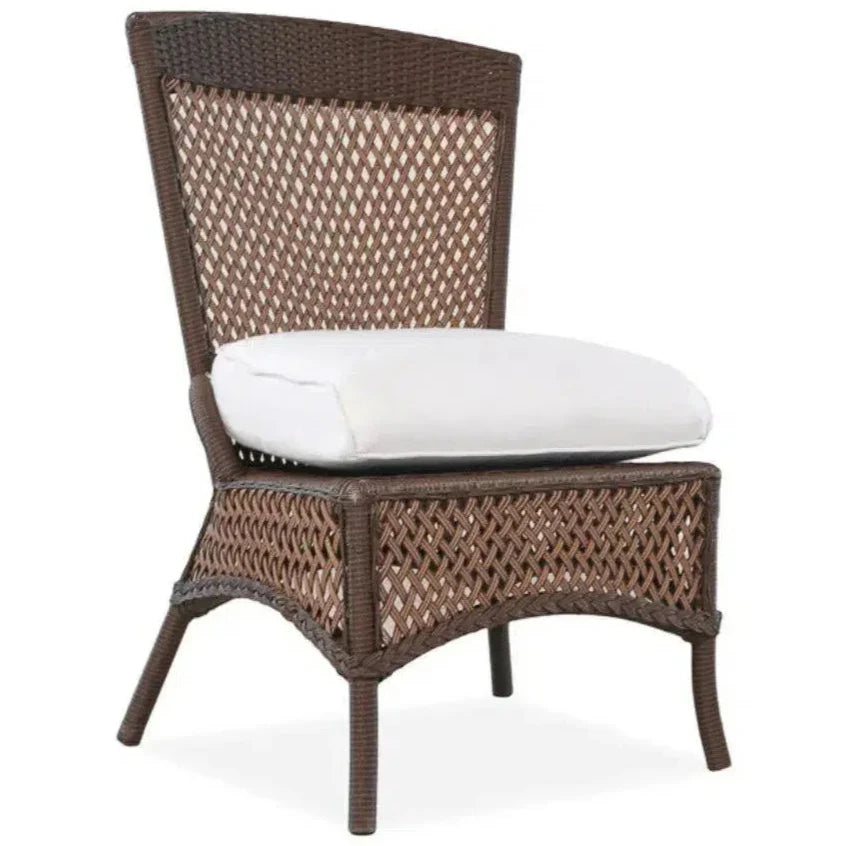 Grand Traverse Patio Dining Chair Sunbrella Cushions - LOOMLAN - Lloyd Flanders - Outdoor Dining Chairs