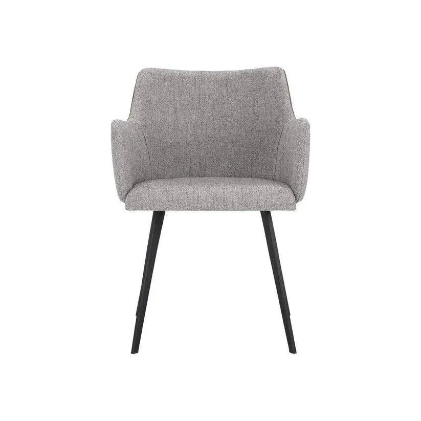 SUNPAN Griffin Leather Modern Dining Armchair