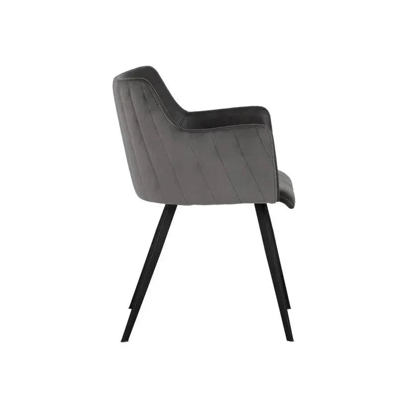 SUNPAN Griffin Leather Modern Dining Armchair
