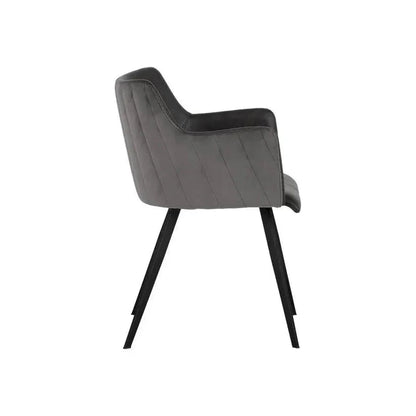 SUNPAN Griffin Leather Modern Dining Armchair