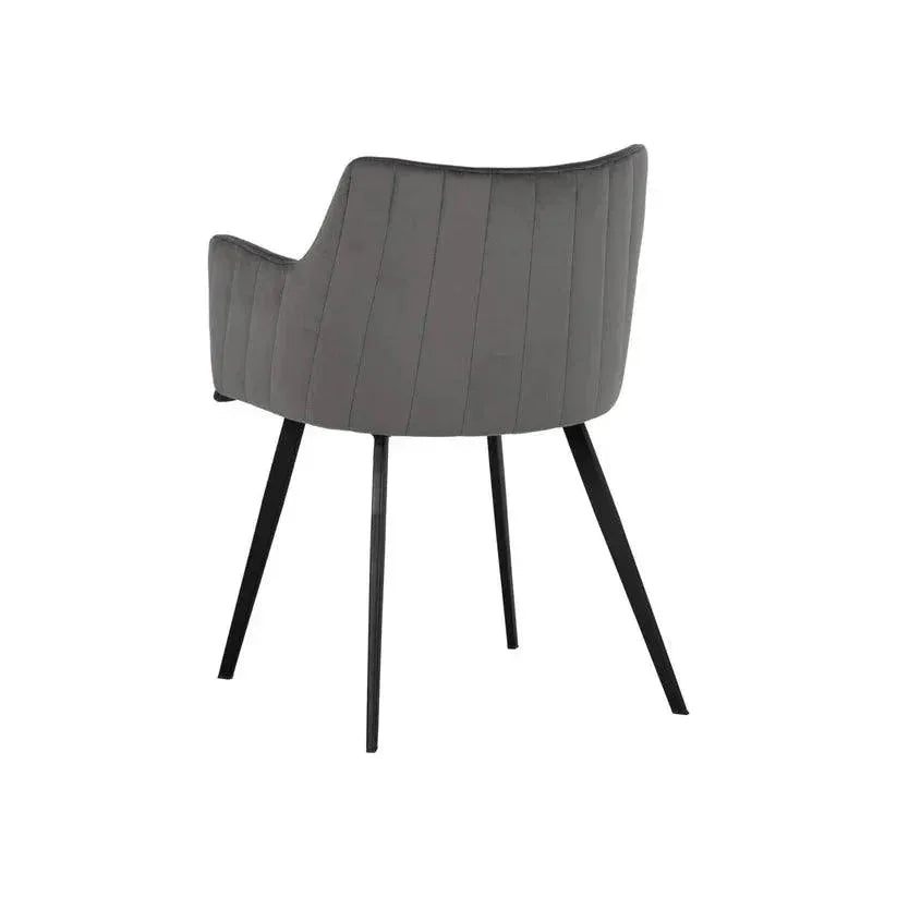 SUNPAN Griffin Leather Modern Dining Armchair