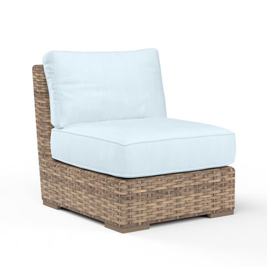 Havana Sunbrella Upholstered Armless Outdoor Club Chair