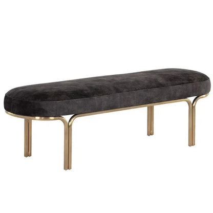 SUNPAN Gwen Fabric Backless Bench