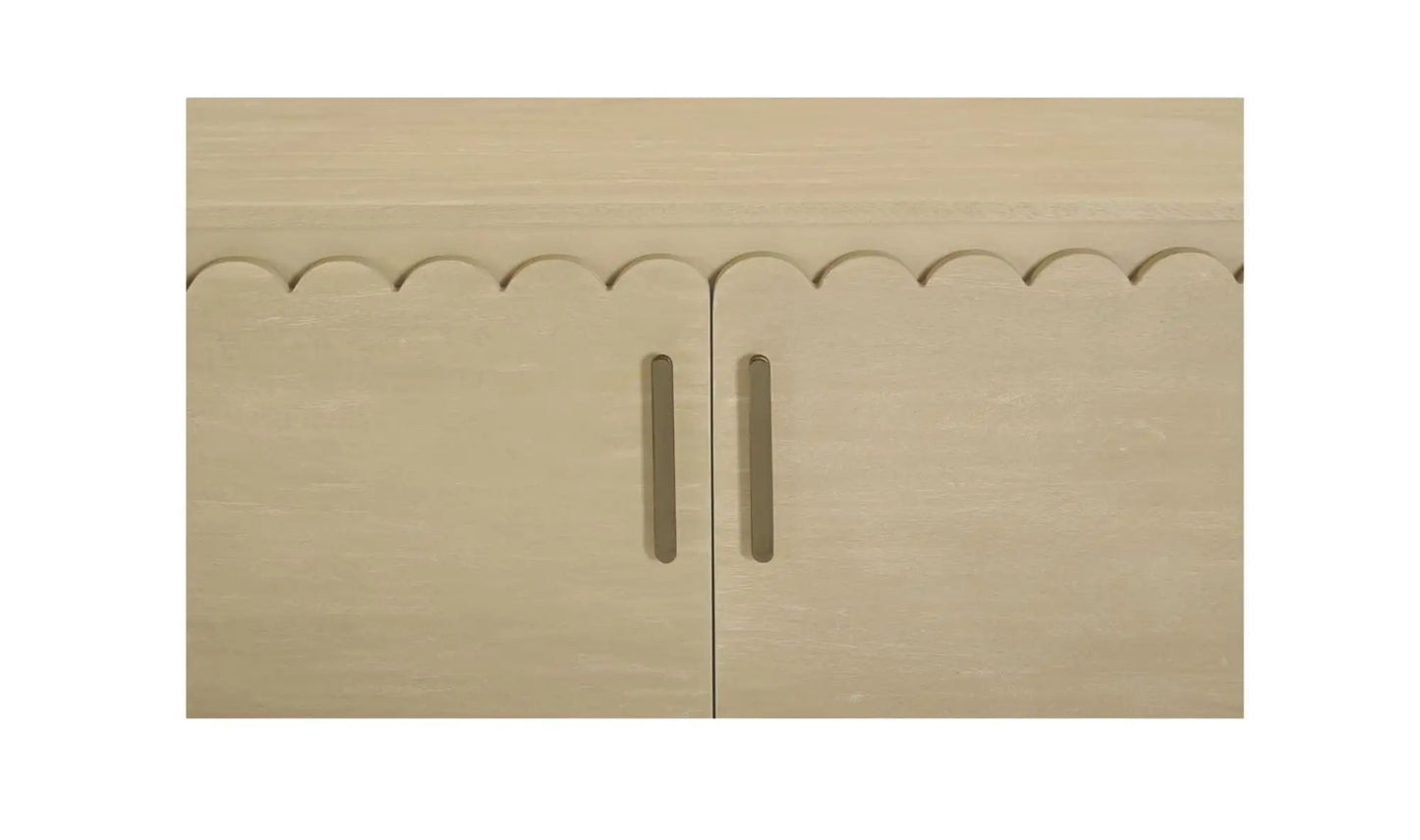 Wiley Four Doors Wood Sideboard