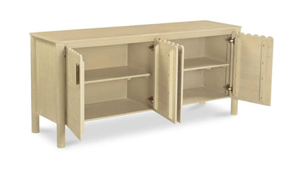 Wiley Four Doors Wood Sideboard