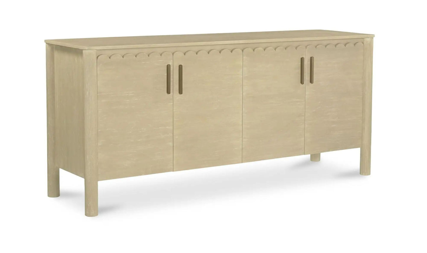 Wiley Four Doors Wood Sideboard