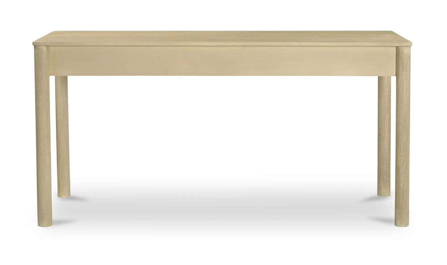 Wiley Three Drawers Wood Desk