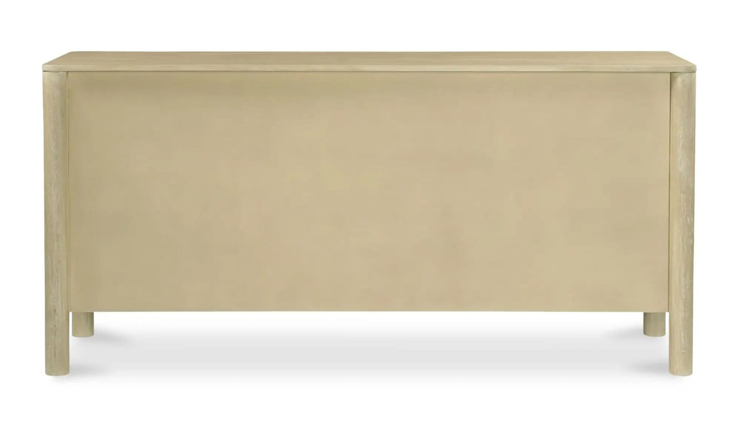 Wiley Six Drawers Wood Dresser