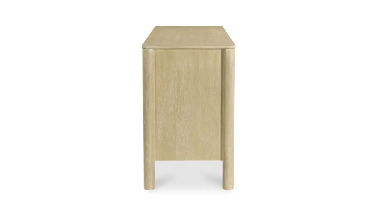 Wiley Six Drawers Wood Dresser