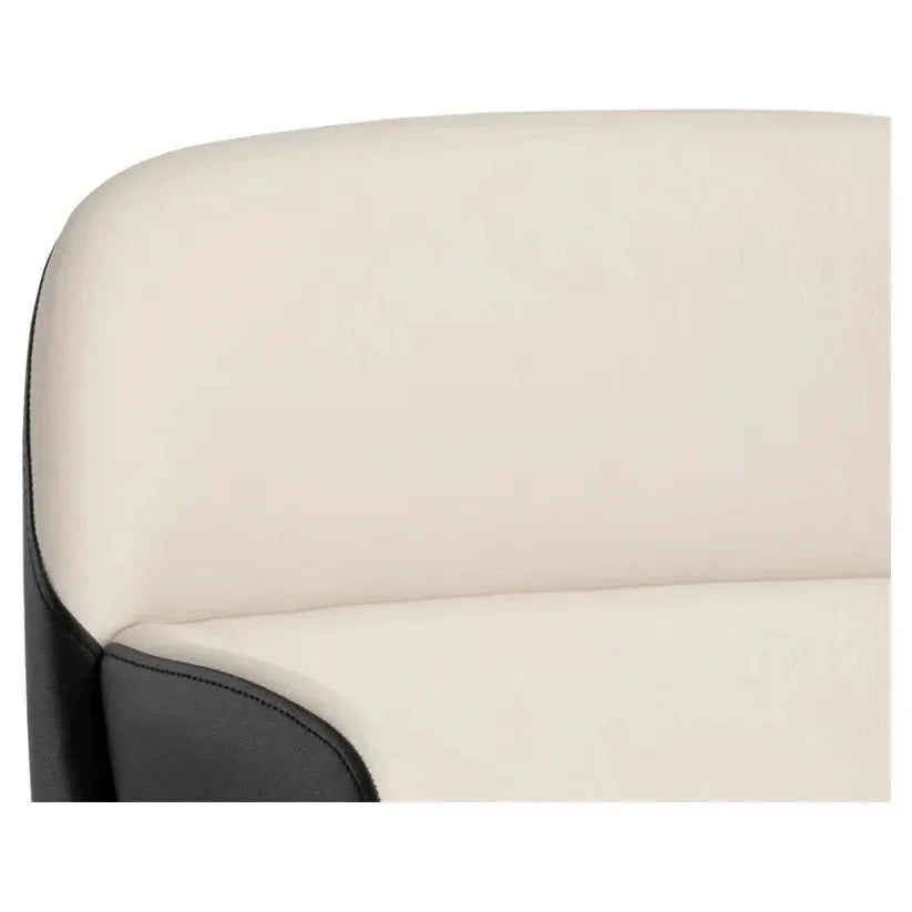 Hagan Leather Dining Armchair - LOOMLAN - SUNPAN - Dining Chairs