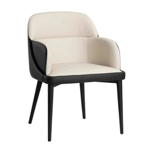 SUNPAN Hagan Leather Dining Armchair