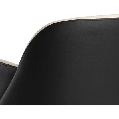 Hagan Leather Dining Armchair - LOOMLAN - SUNPAN - Dining Chairs