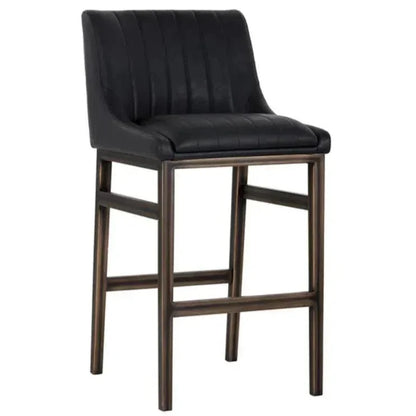 Halden Faux Leather Barstool